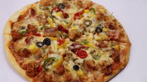 Pepper Chicken Thin& Crispy Pizza